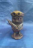 Steampunk Come Fly With Me Owl. Veronese Studio Collection