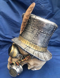 Steampunk Count Archibald Skull by Nemesis Now