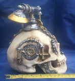 Steampunk Dead Ringer Skull by Nemesis Now