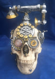Steampunk Dead Ringer Skull by Nemesis Now