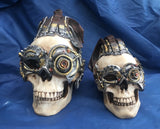 Steampunk Dreadlock Device Skull by Nemesis Now