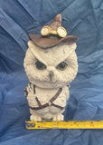 Steampunk Feathered Inventor Bobble Head Owl by Nemesis Now