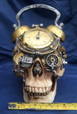 Steampunk Final Countdown Clock Skull by Nemesis Now