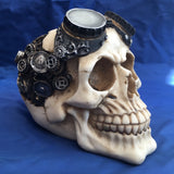 Steampunk Goggles Skull by Nemesis Now