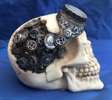 Steampunk Goggles Skull by Nemesis Now