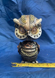 Steampunk Hoot Beak Bobble Head Owl by Nemesis Now
