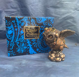 Steampunk Learning to Fly Owl. Veronese Studio Collection