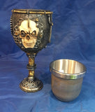Steampunk Left Off Some Steam Goblet by Nemesis Now