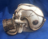 Steampunk Mechanical Respirator Skull by Nemesis Now