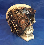 Steampunk Monocle Man Skull by Nemesis Now