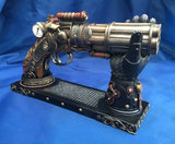 Steampunk Nocks Steam Gun & Stand Ornament. Veronese Studio Collection