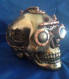 Steampunk Observation Skull Trinket Box. Veronese Studio Collection
