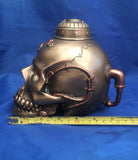 Steampunk Pipe Up Skull by Nemesis Now