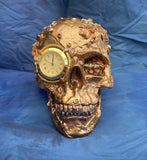 Steampunk Scrapped Skull by Nemesis Now