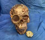Steampunk Scrapped Skull by Nemesis Now
