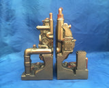 Steampunk Split Bookends by Nemesis Now