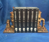 Steampunk Split Bookends by Nemesis Now