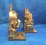 Steampunk Split Bookends by Nemesis Now