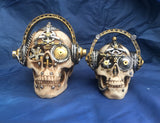 Steampunk Techno Talk Skull by Nemesis Now