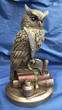 Steampunk Ulula Owl. Veronese Studio Collection
