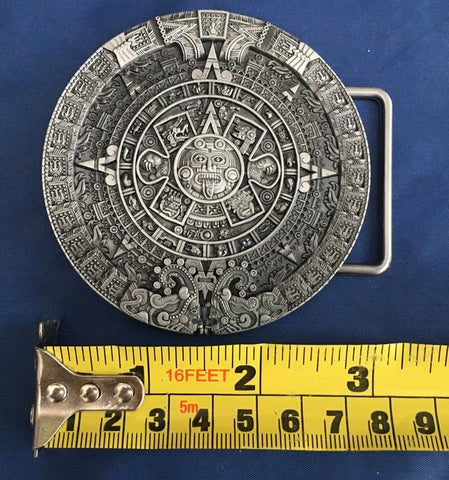 Aztec Mayan - Metal Belt Buckle