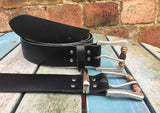 Leather Belt with 'Boho' bead buckle 1 1/2" Wide. Available in a choice of colours.