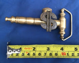 Pipe with Dollar Sign - Metal Belt Buckle